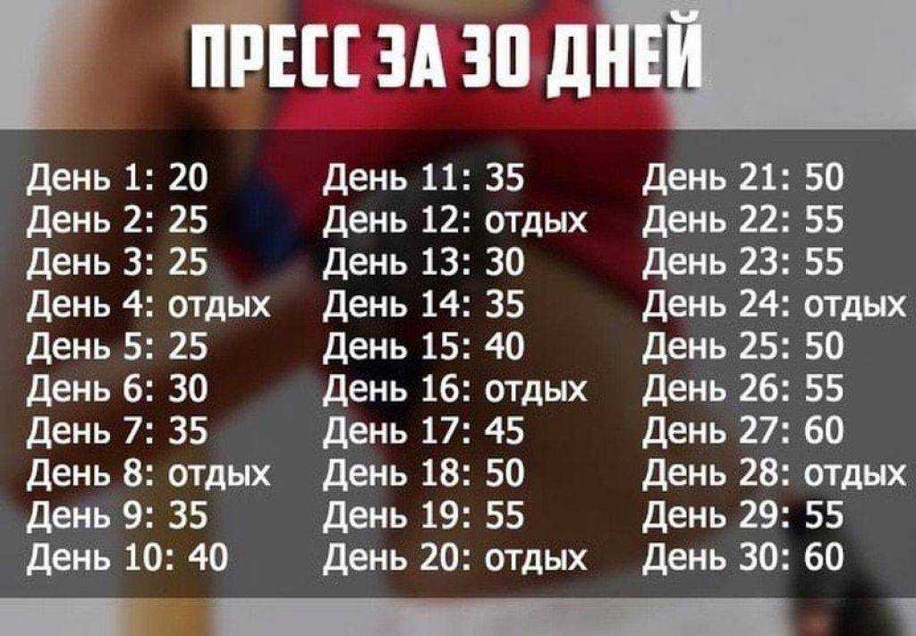 Как девушке накачать пресс в домашних условиях: 18 упражнений для дома и тренажерного зала, программа на 30 дней (фото, видео) | твой фитнес