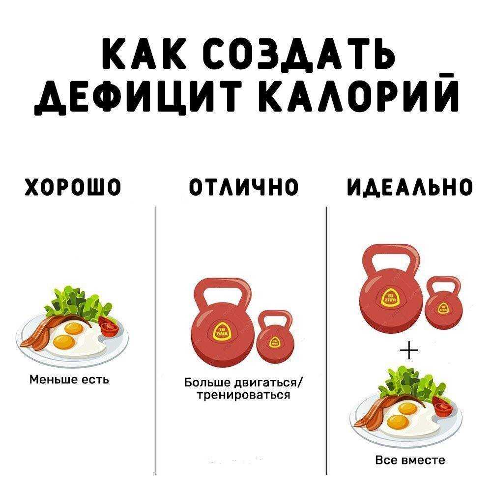Дефицит калорий для похудения: как создать и как правильно рассчитать? | irksportmol.ru