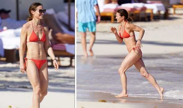 Pippa middleton is a total beach goddess in red string bikini | hello!
