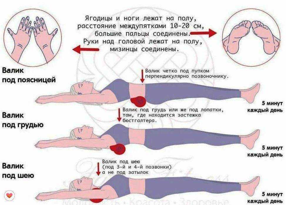 Японские упражнения с валиком-уменьшают талию на 2 см в день