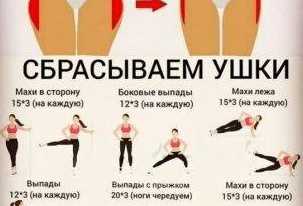 Ушки на бедрах: причины и способы борьбы