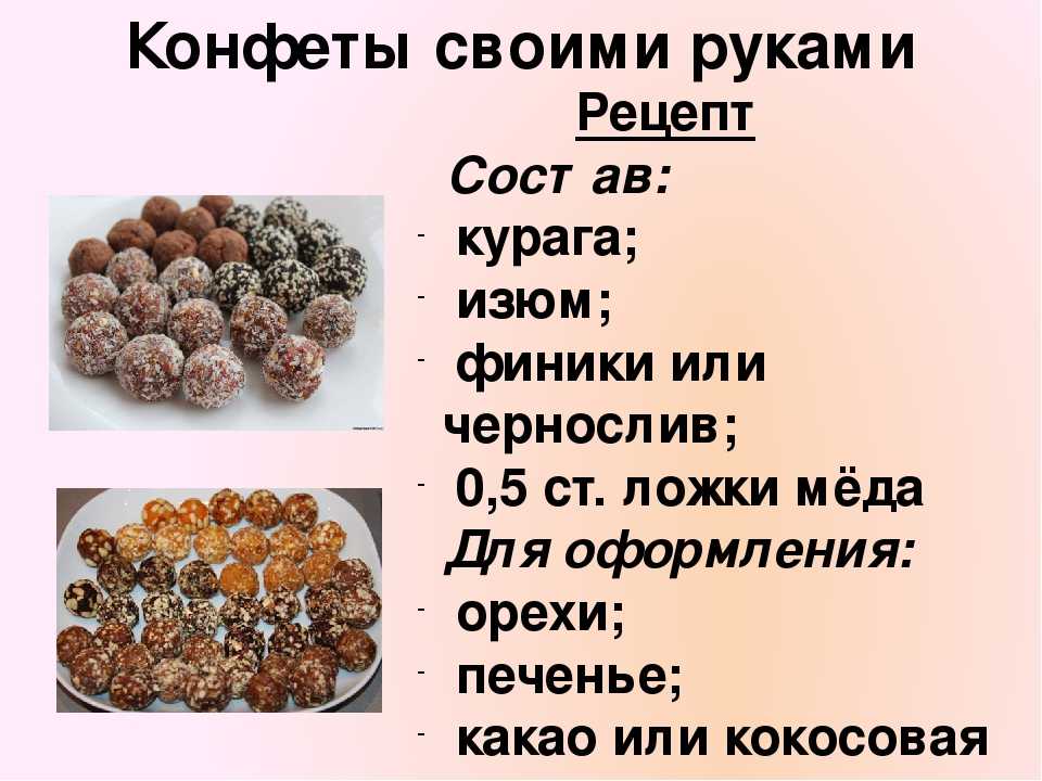 Домашние конфеты из фиников - вкусное может быть полезным!