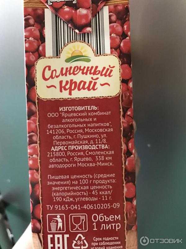 Клюквенный морс — польза и вред