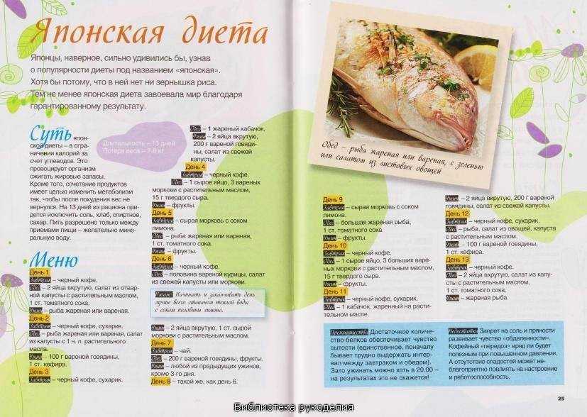 Диета гейши: описание, меню на 3 и 5 дней, отзывы и результаты похудения