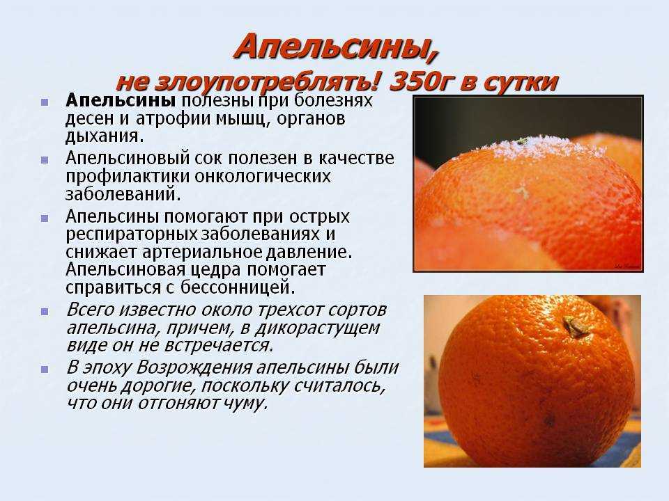 Чем полезны апельсины для женщин, польза и вред для организма, для здоровья при различных заболеваниях, противопоказания