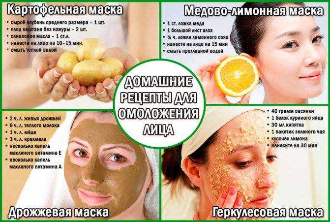 Маска от морщин в домашних условиях для жирной кожи