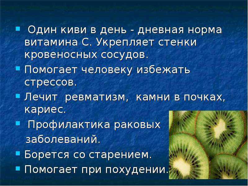 Фрукты киви: состав, польза и вред для организма, сферы применения