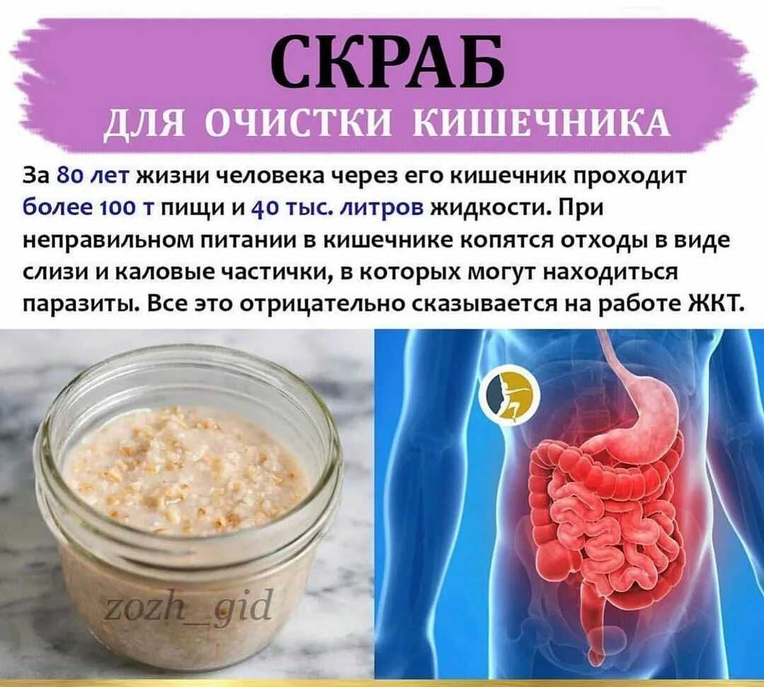 Благодаря скрабу для кишечника из овсянки можно избавиться от нескольких килограммов в сжатые сроки а также забыть о вздутии и сделать живот более подтянутым