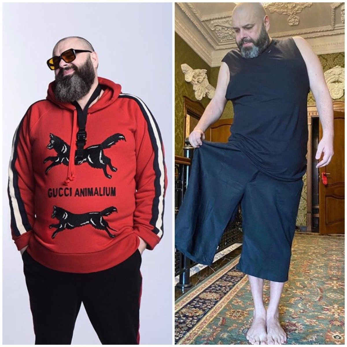 Максим фадеев рекордно похудел и показал результат в instagram правильно
