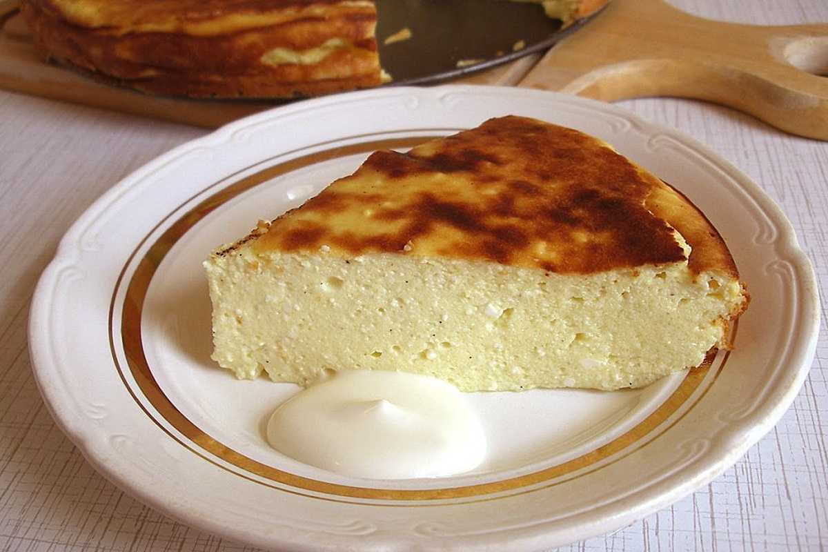 Диетическая творожная запеканка с яблоками пошаговый рецепт