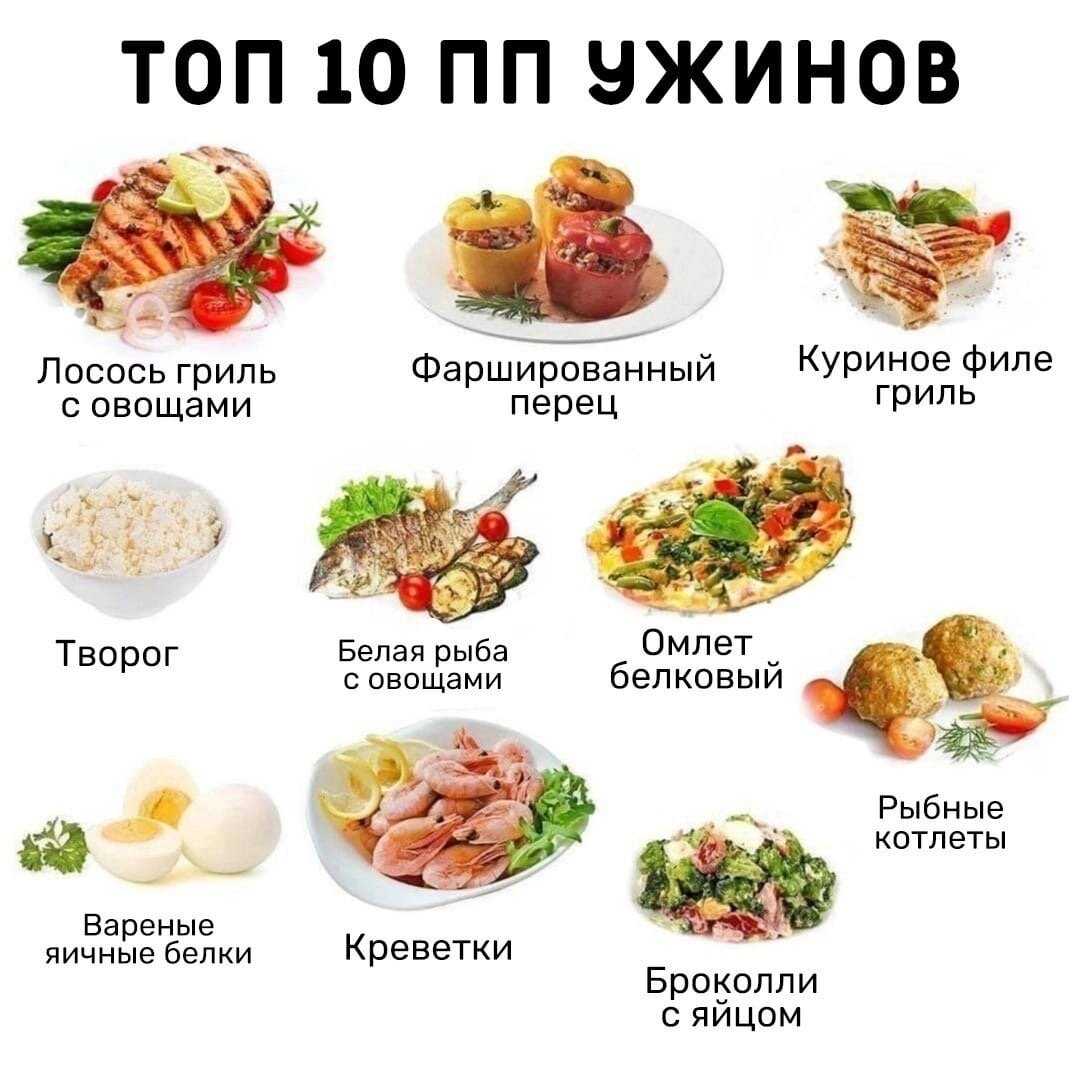 Ужин для похудения: что можно, что нельзя, топ-10 рецептов