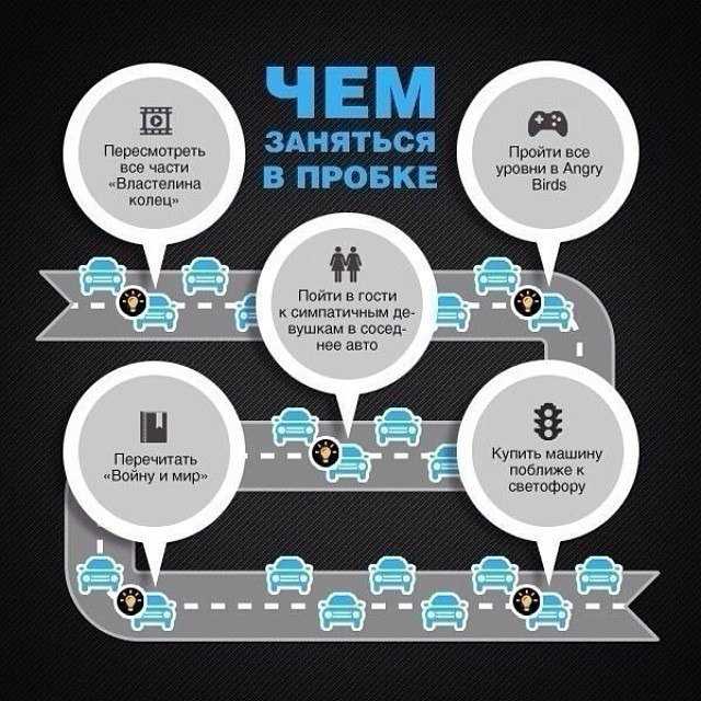 Чем заняться в пробке. чем заняться в пробке: полезные советы. конкурсы и ток-шоу