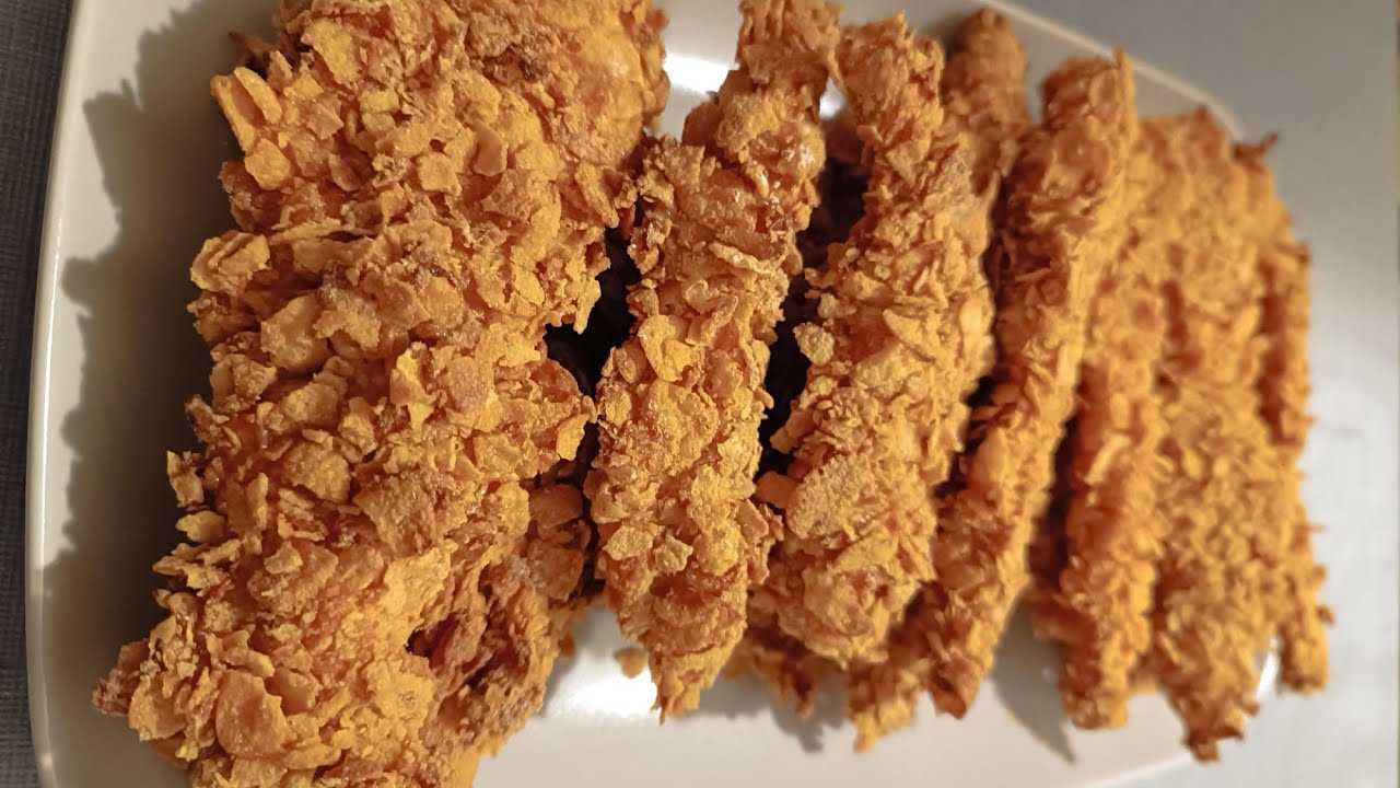 Стрипсы куриные рецепт с хлопьями