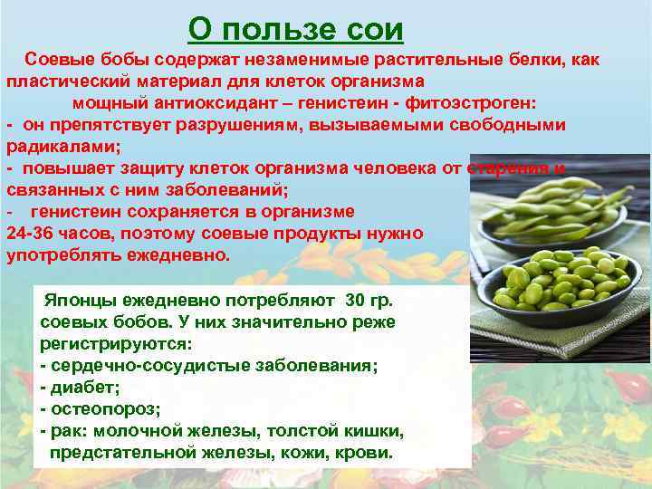 Соя: польза и вред для здоровья, где правда, а где миф