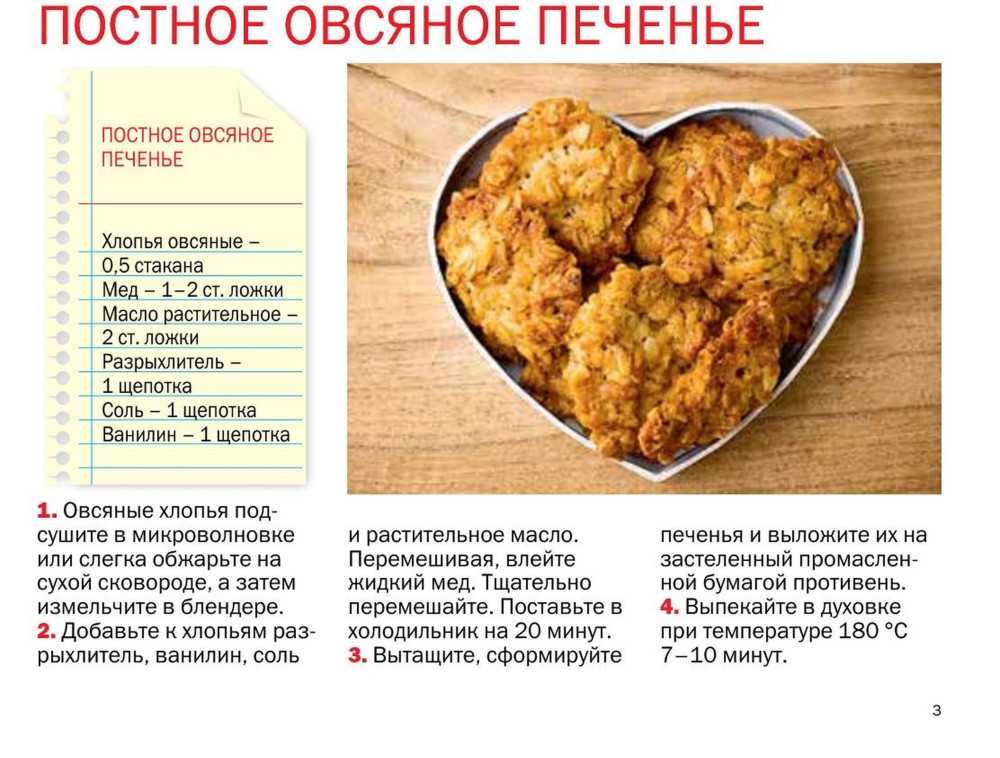 5 рецептов пп овсяного печенья, которое можно всем!