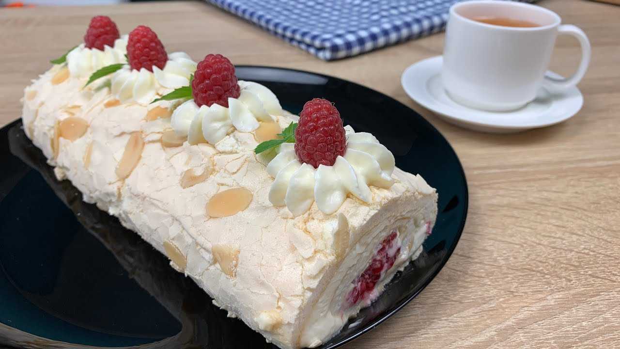 Меренговый пп рулет без сахара