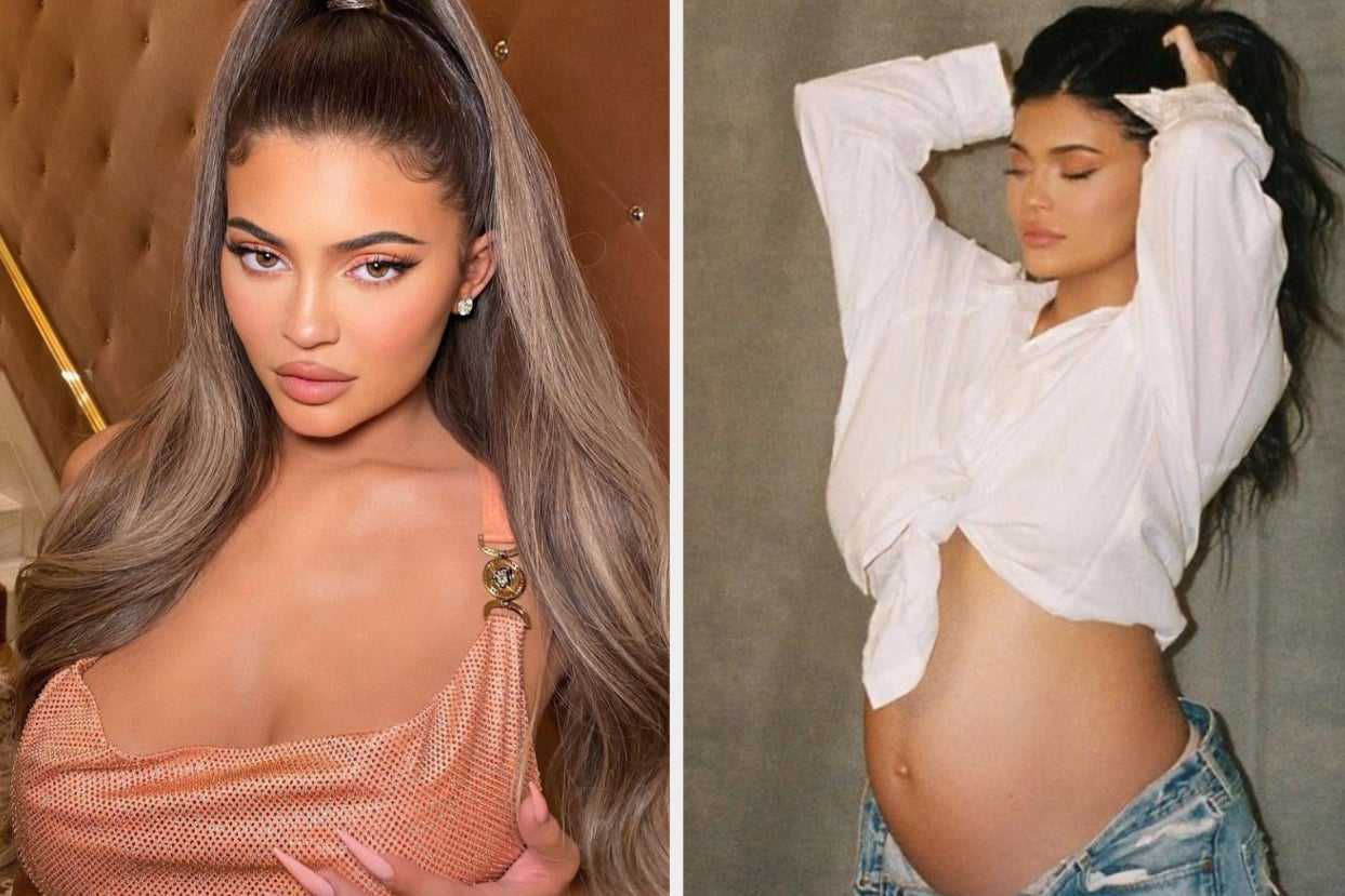 Pregnant kylie jenner goes full-frontal nude while smearing 'blood' all over naked body in creepy halloween instagram | the us sun